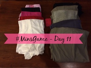 Minimalist Game - Day 11 Girls